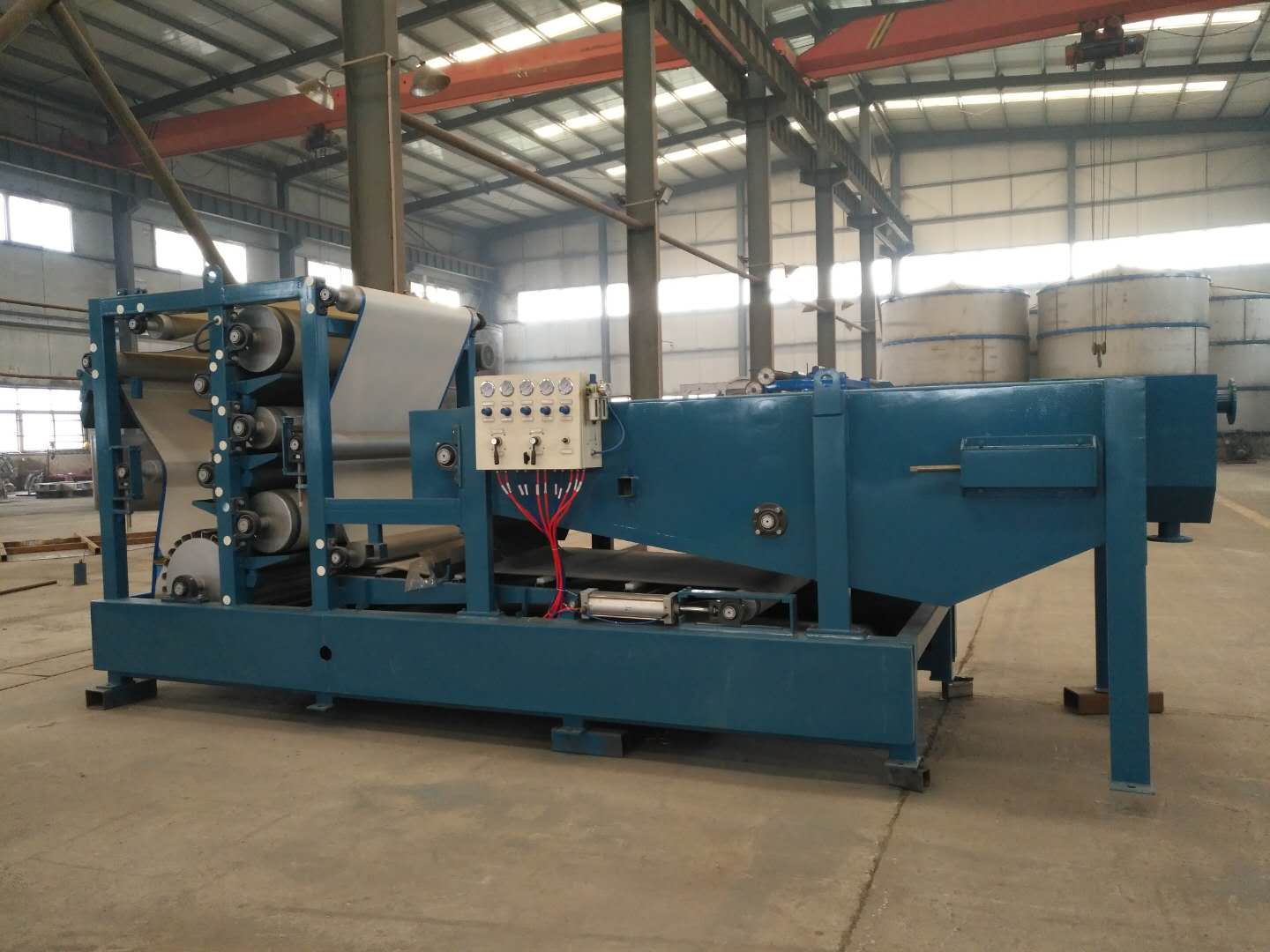 带式污泥脱水机 带式污泥脱水机